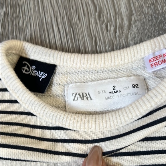 Striped Kids Shirt with Character Design - Picture 3 of 3